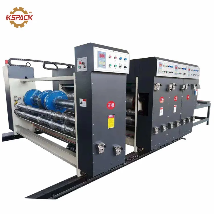 Упаковочная машина для флексографской печати изготовления картонных коробок