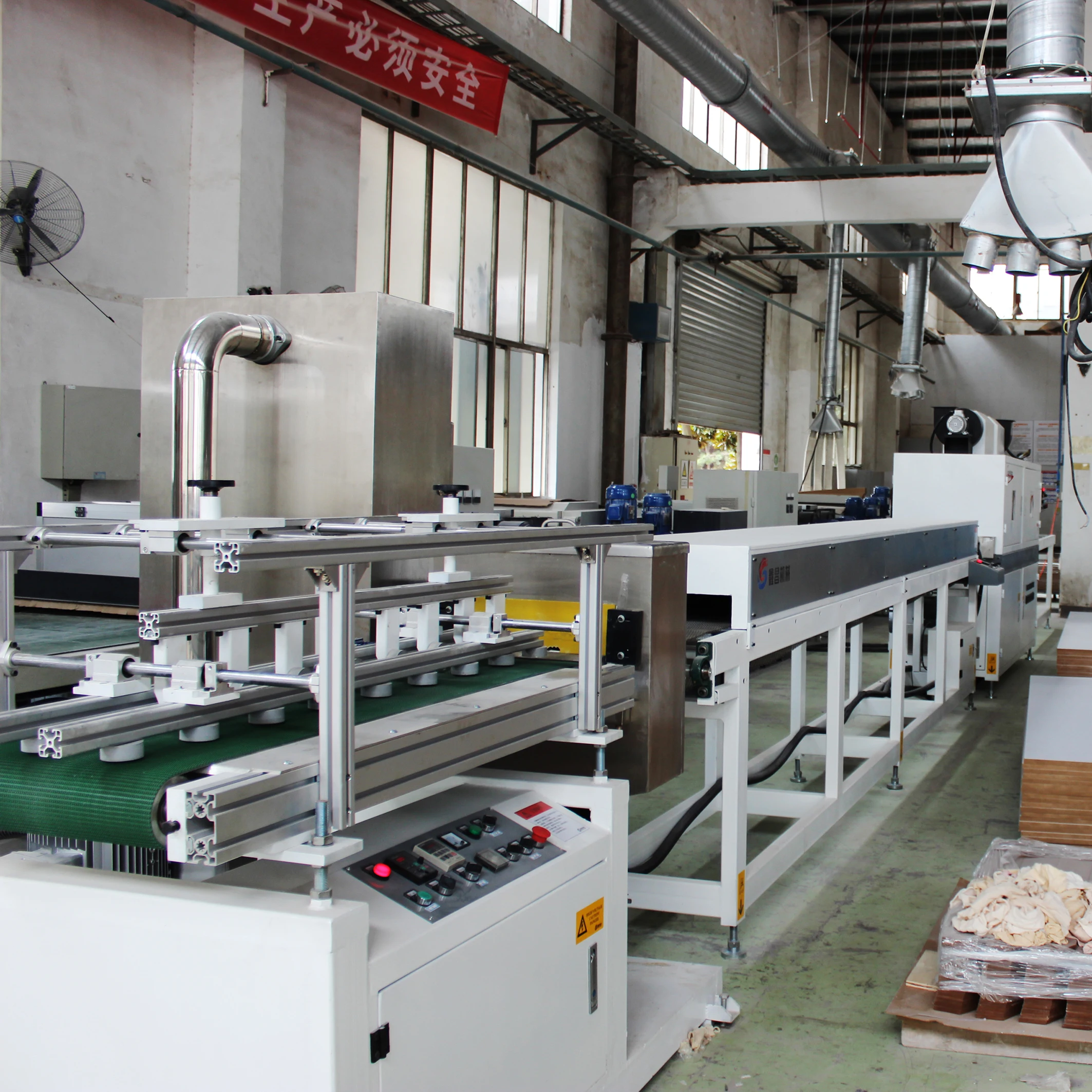 Vacuum Coater Automatic Painting Machine for Gypsum Mouldings