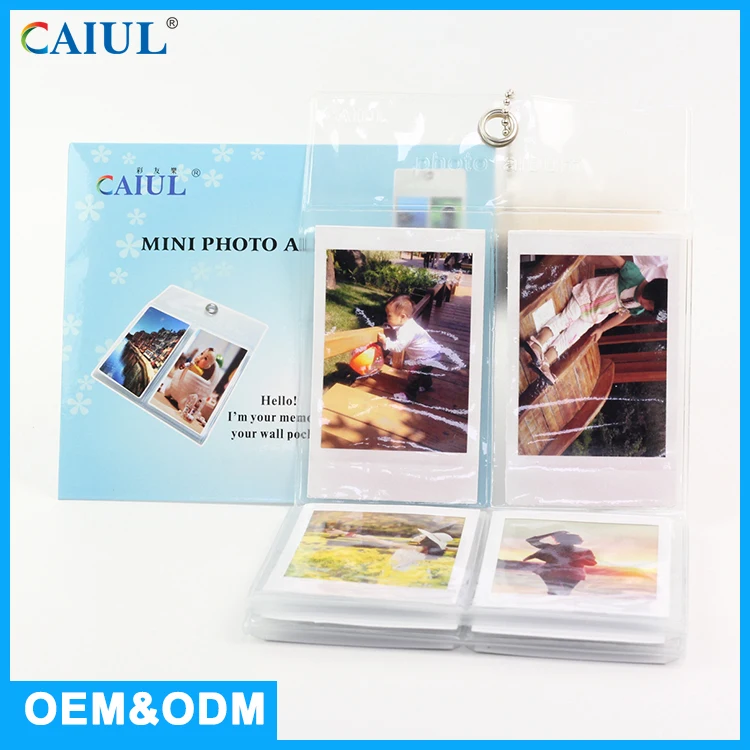
CAIUL mini7s / 8/25/50/90 pringo p231 special hanging transparent hang album for instax 