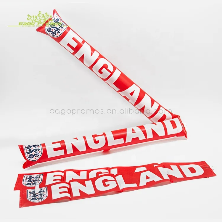 2022 2023 2019 Cheap Price Festival Promotional CMYK Printing PE Inflatable Cheering Stick/thunder Stick/ Bang Bang