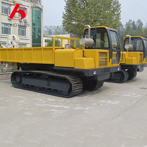 Steel crawler track truck dumper for sale