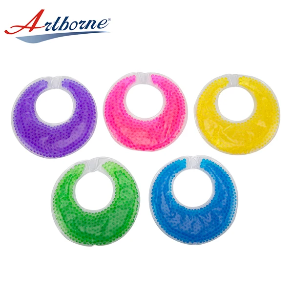 Soft cold hot compress breast soothing gel nursing pad for breastfeeding pain relief