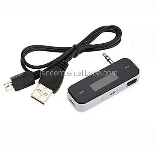 Автомобильный комплект беспроводной fm-трансмиттер 3,5 мм aux музыкальный телефон Радио FM адаптер для телефона