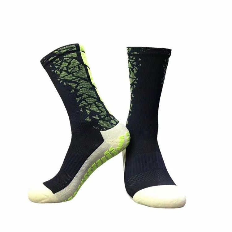 Wholesale high quality custom logo American black football socks