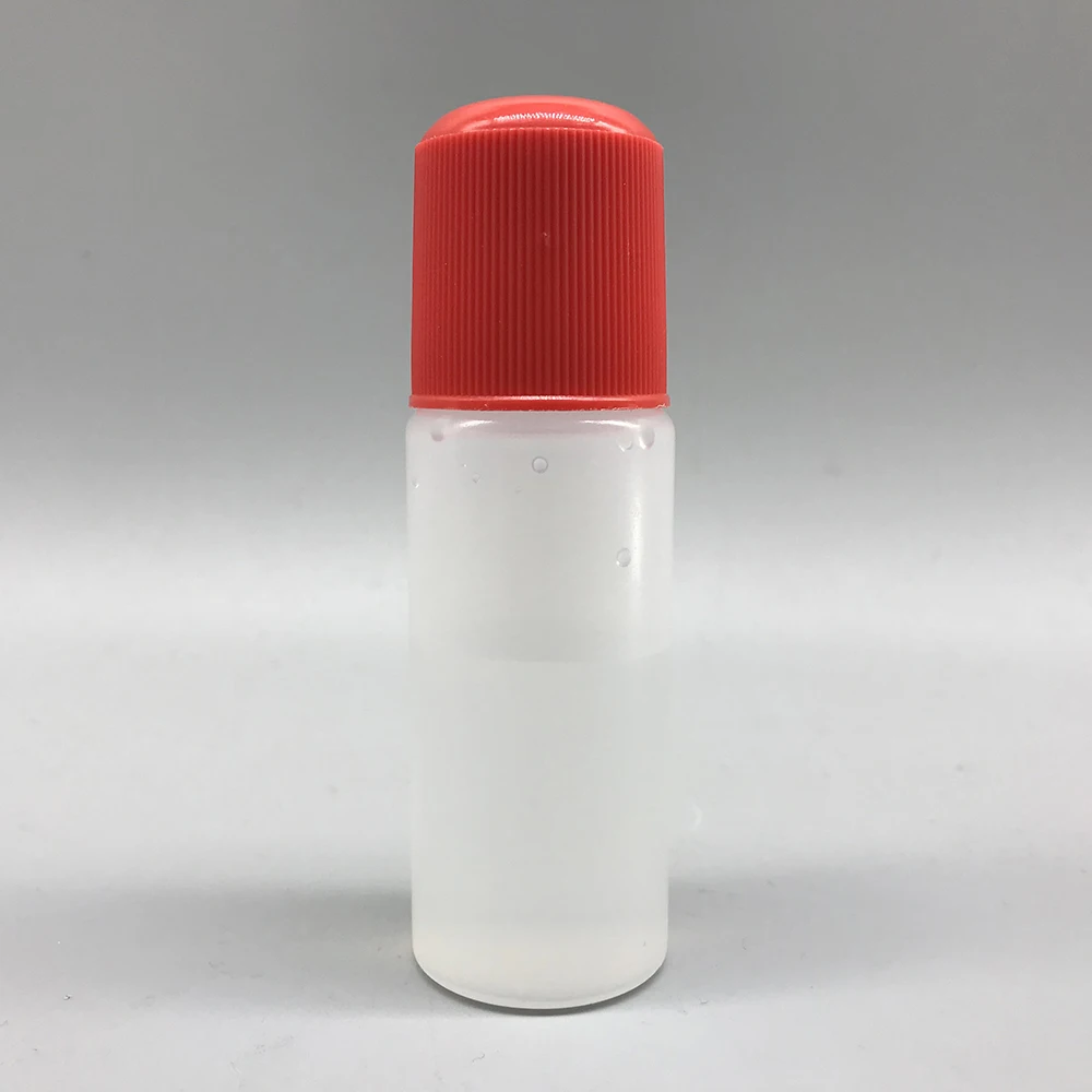 1oz empty clear plastic soft 30ml squeezable ldpe sponge applicator bottle