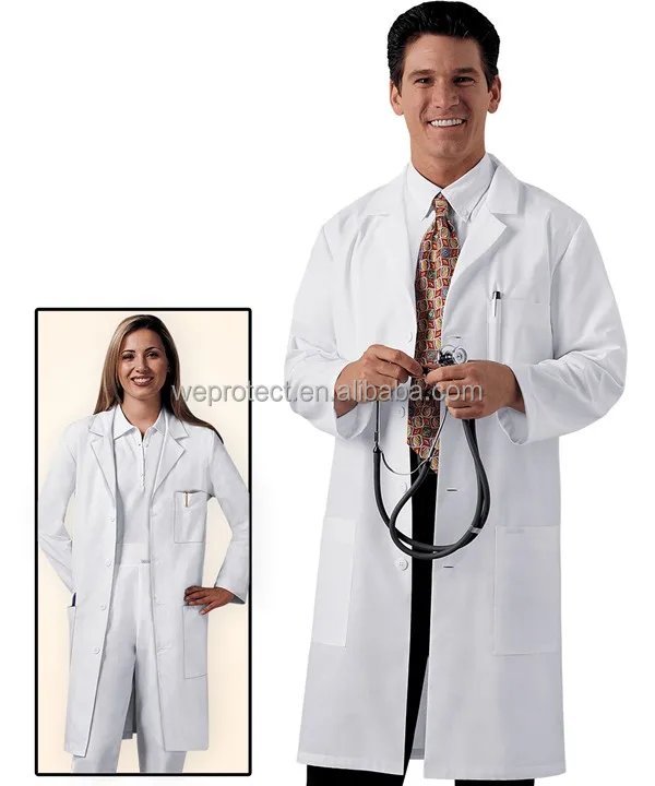 Quality! hospital doctor white uniforms/lab coat/scrubs medical manufacturer