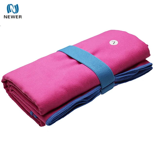 Оптовая продажа большое полотенце из микрофибры для путешествий спорта йоги