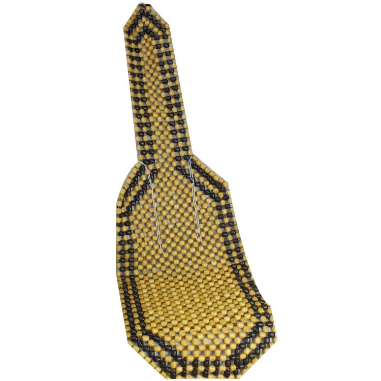 OEM Factory Wood Bead Car Chair Mats Antiskid Car Seat Cover Mat Car Cushion