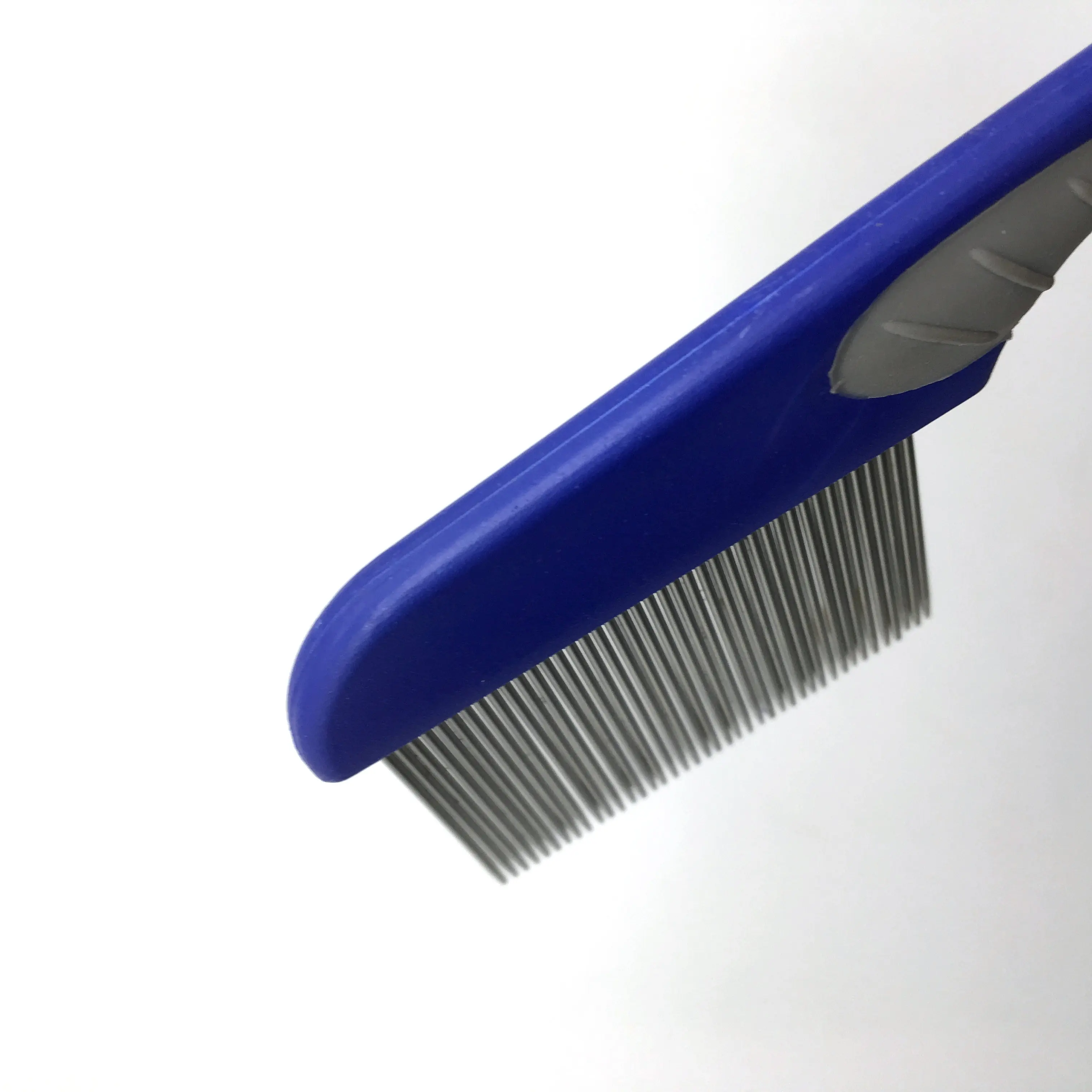 Long Rubber Anti Slip Plastic Handle Human Hair Lice Tick Louse Nit Flea Cleaning Removing Comb