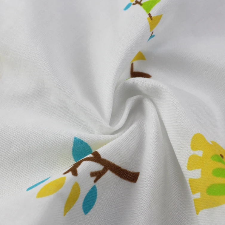 
organic cotton muslin fabric hemp 55% 