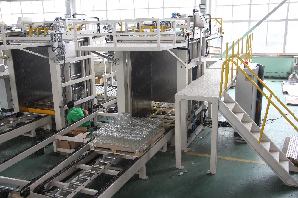 Оборудование для депаллейзера и депаллейзера бутылок