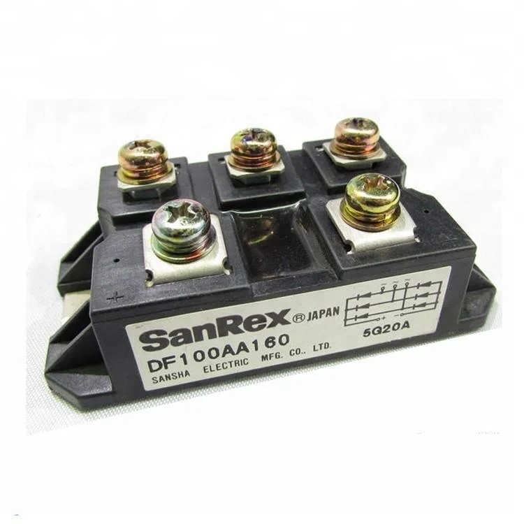 Новые имеющиеся в наличии IGBT модуль 100A 1600 светодиод DF100AA160 диодный мост выпрямителя генератор с выпрямительным