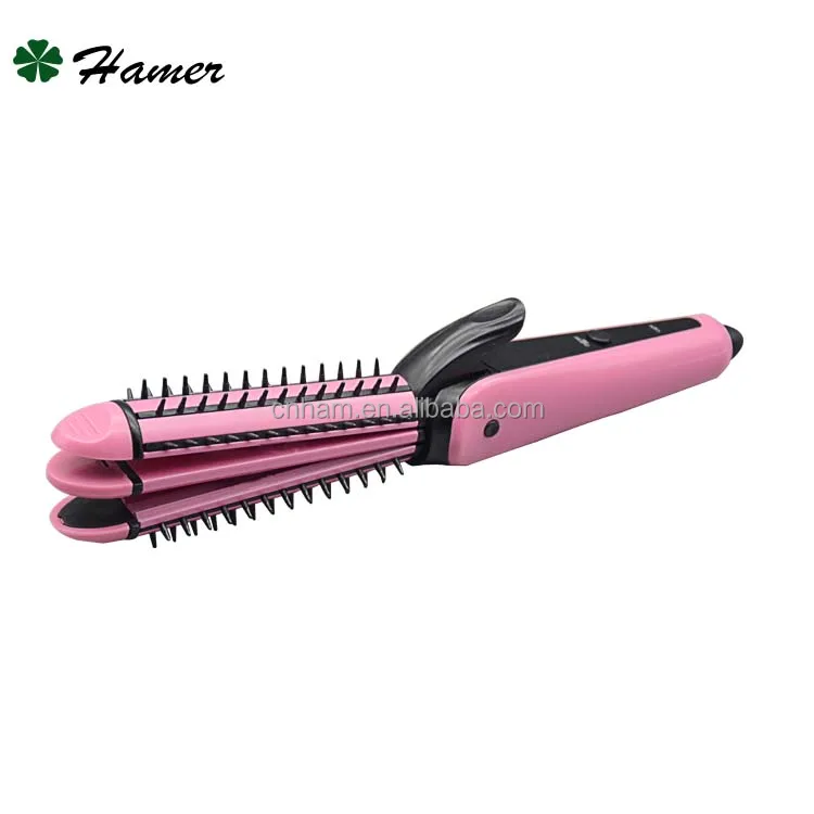 Производитель электрический бигуди Утюг выпрямитель для волос с зубами