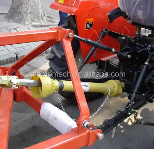 electric start tractor rear snow sweeper