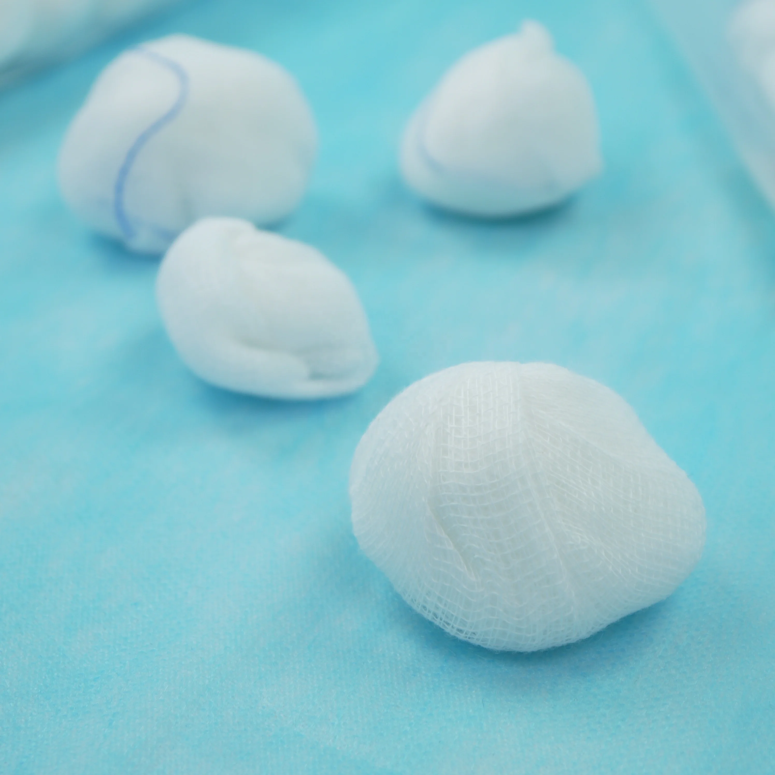 Hospital use medical cotton Absorbent Gauze Ball