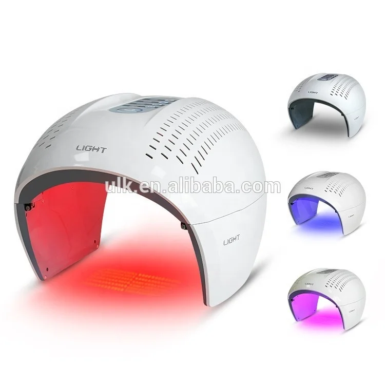 4 Colors Face Mask Red Blue Infrared PDT Light Therapy Beauty Machine for Skin Care at Home Use