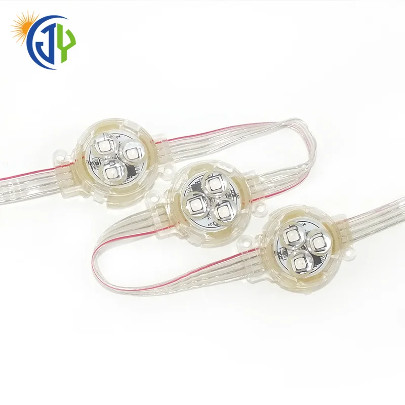 outdoor DC 12V 20mm 25mm 60mm IP65 led pixel light point light for carnival amusement park rides