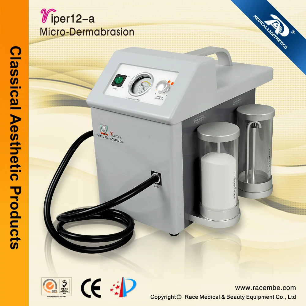 Viper12-a medical grade crystal powder microdermabrasion machine