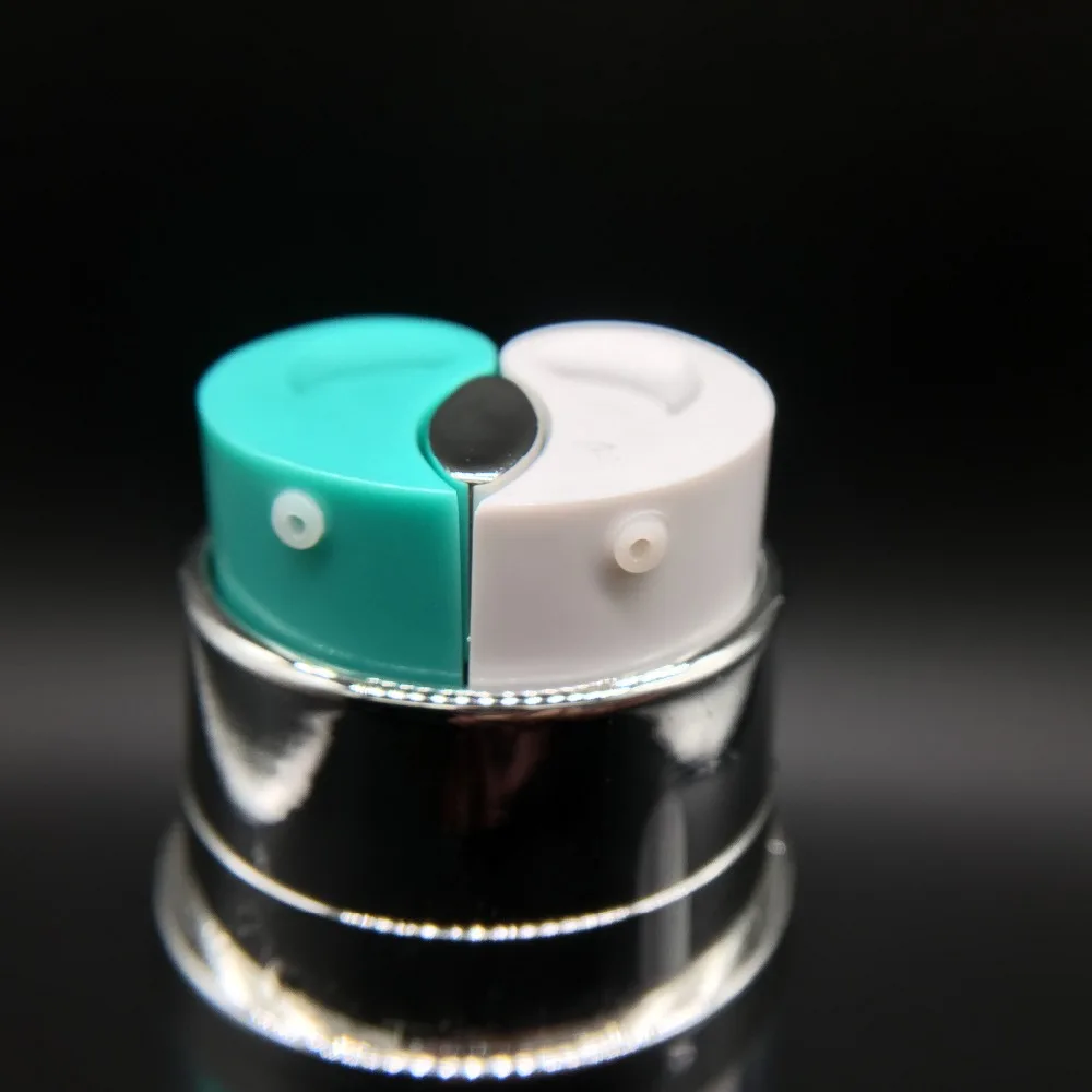 double tube luxury pump bottle 150ml for day and night cream