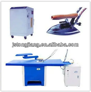 YTT-A laundry ironer+steam generator+commercial clothes iron table