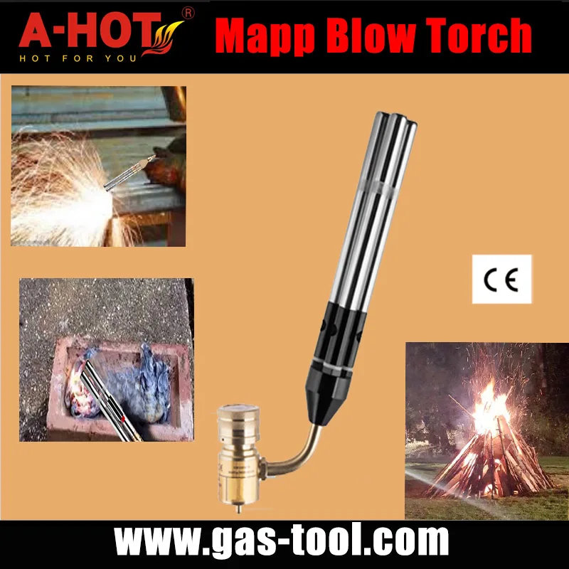 Triple-Tip Good Quality Swivel 360 Degree Gas Blow Hand Torch