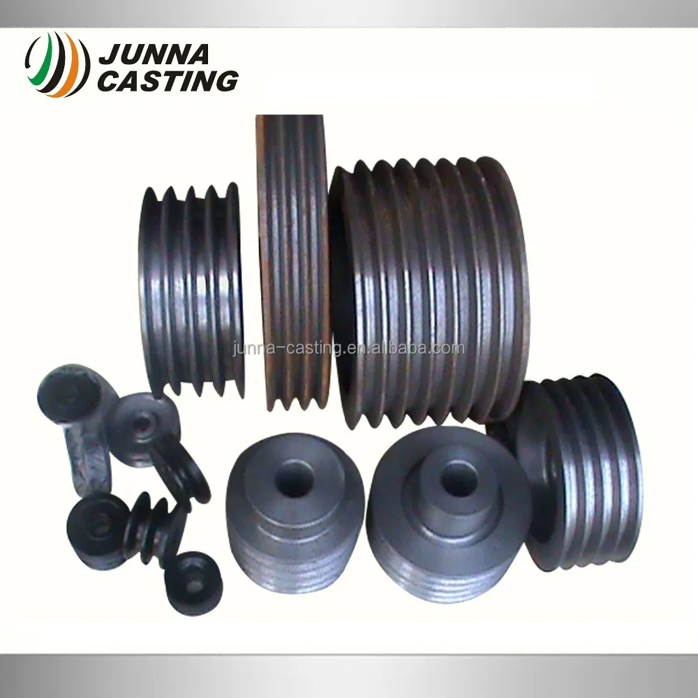 
ductile iron casting sand casting pulleys 