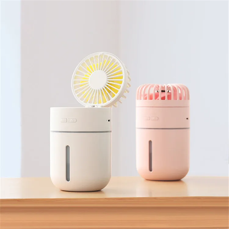 Hot Selling Desk Ultrasonic Portable Mini Cool Mist Humidifier with Fan
