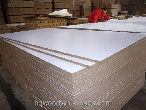 2.7-18mm UV coated MDF