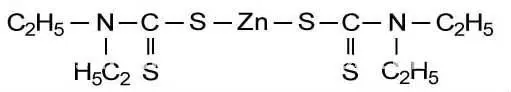 Ускоритель вулканизации ZDBC 99.7% цинковый дибутилдитиокарбамат CAS