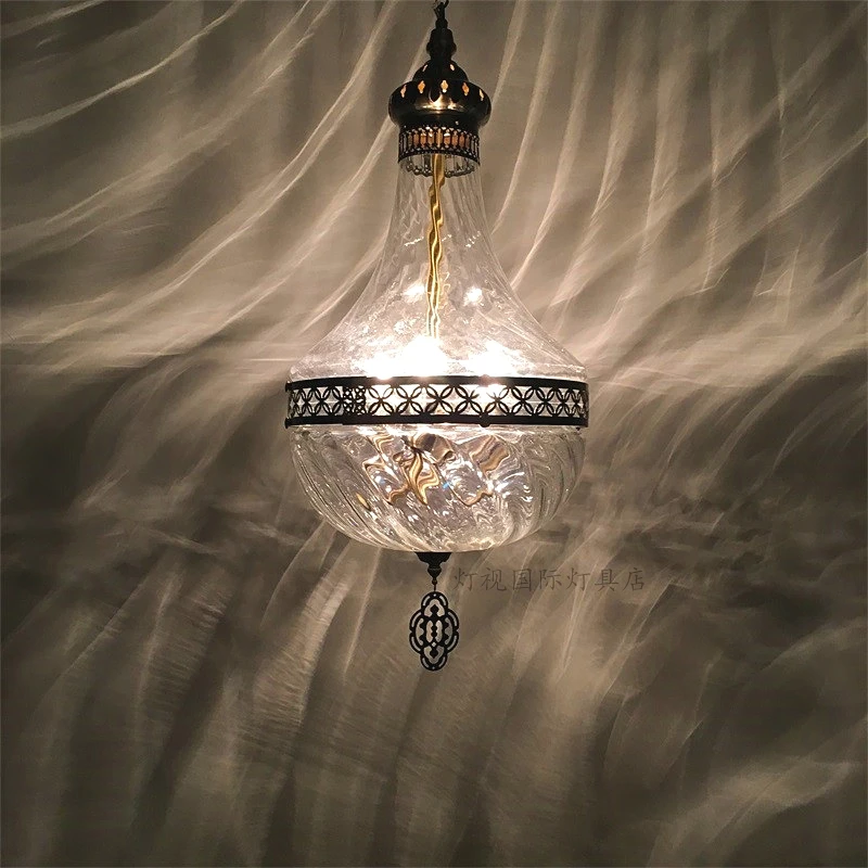 Tokin Handmade Mosaic Art Turkish LED table retro Lamp