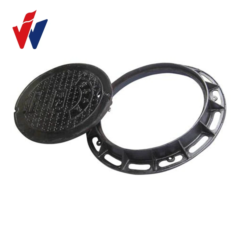 Adjustable Height cast iron Manhole Assembly with 11\