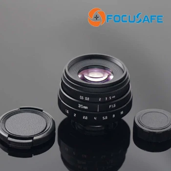 35mm f1.6 C mount CCTV Lens for N1 Fujifilm Fuji NEX Micro 4/3 EOS SIL YRS0730