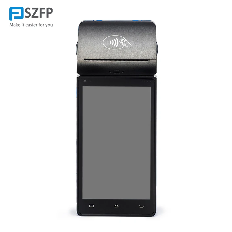 Latest android 7.0 4G mobile android POS terminal