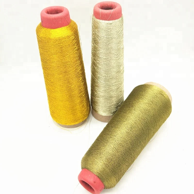 
Chinese Manufacture of Gold Color Ms Type Embroidery Metallic Thread Lurex Yarn  (60816295270)