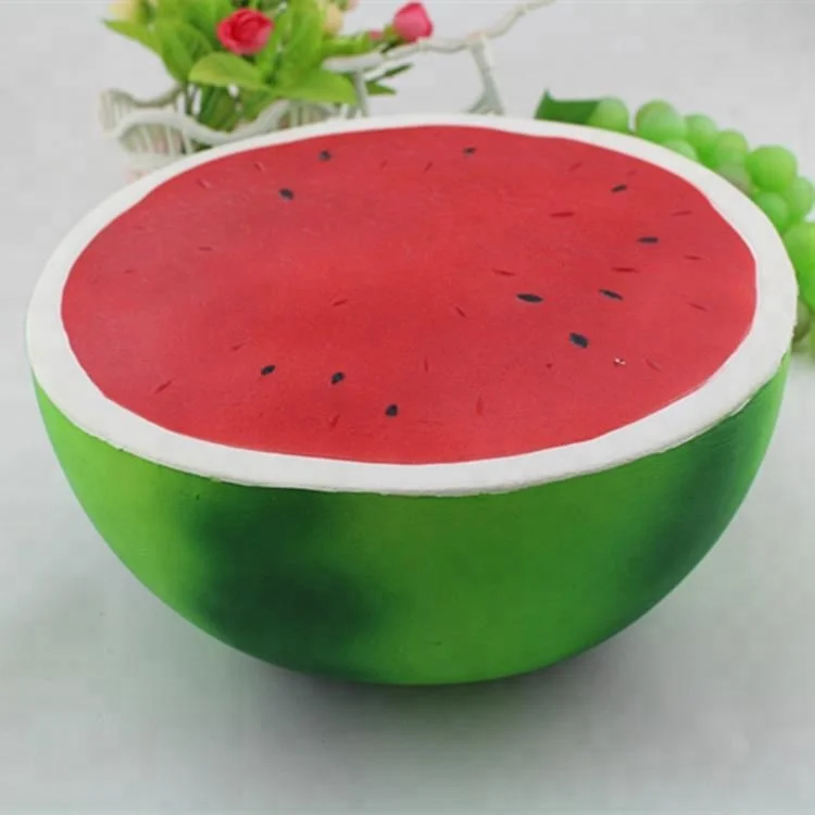 Super soft slow rising squishy toys jumbo watermelon squishy toy