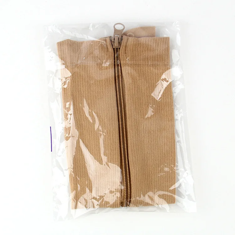 
Wholesale Toeless Knee High Medical Zipper Compression Socks for Women and Men 