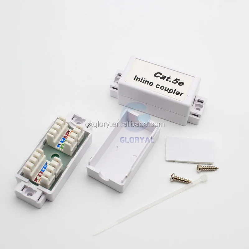 popular8P8C UTP  RJ45 cat5e Inline Coupler