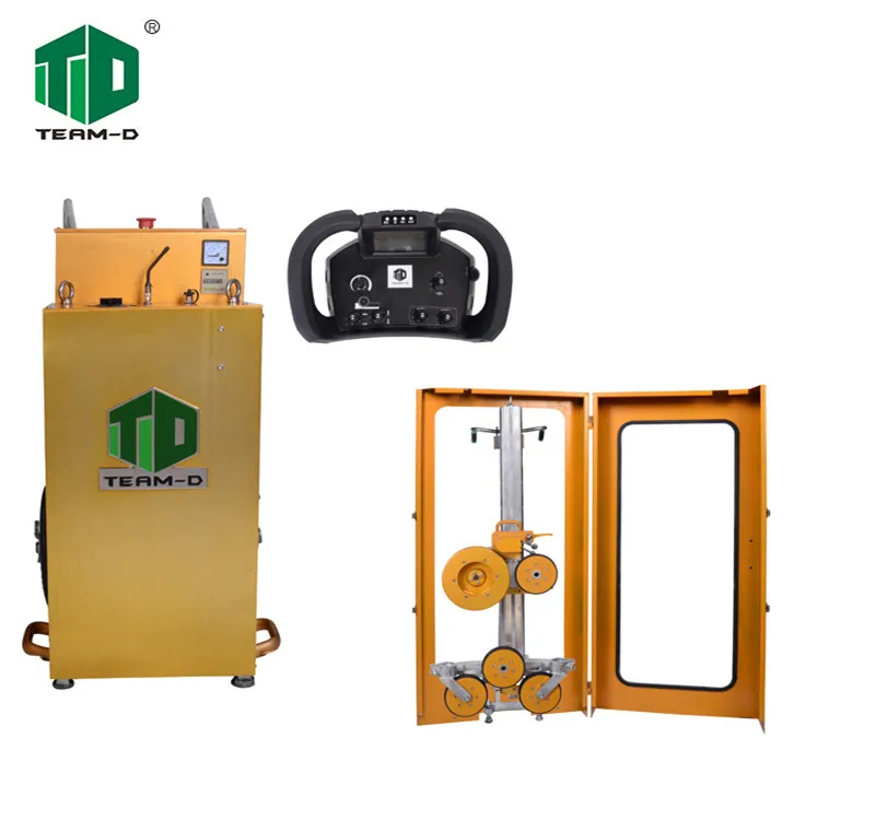 Factory price hydraulic wire  saw cutting machine ,diamond wire saw for reinforced concrete.