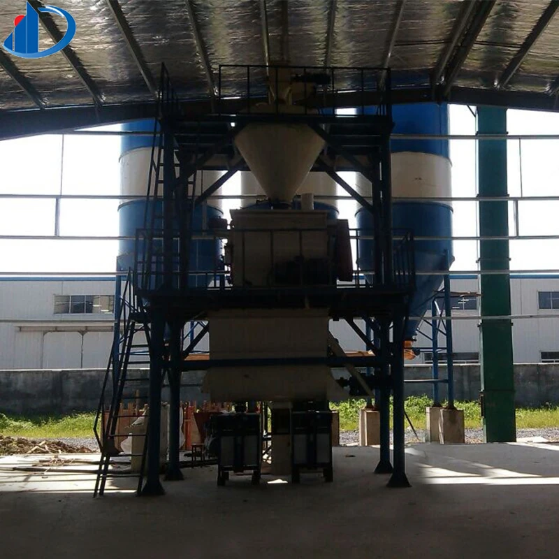 China new products cement glue/putty powder dry mix mortar production line machinery