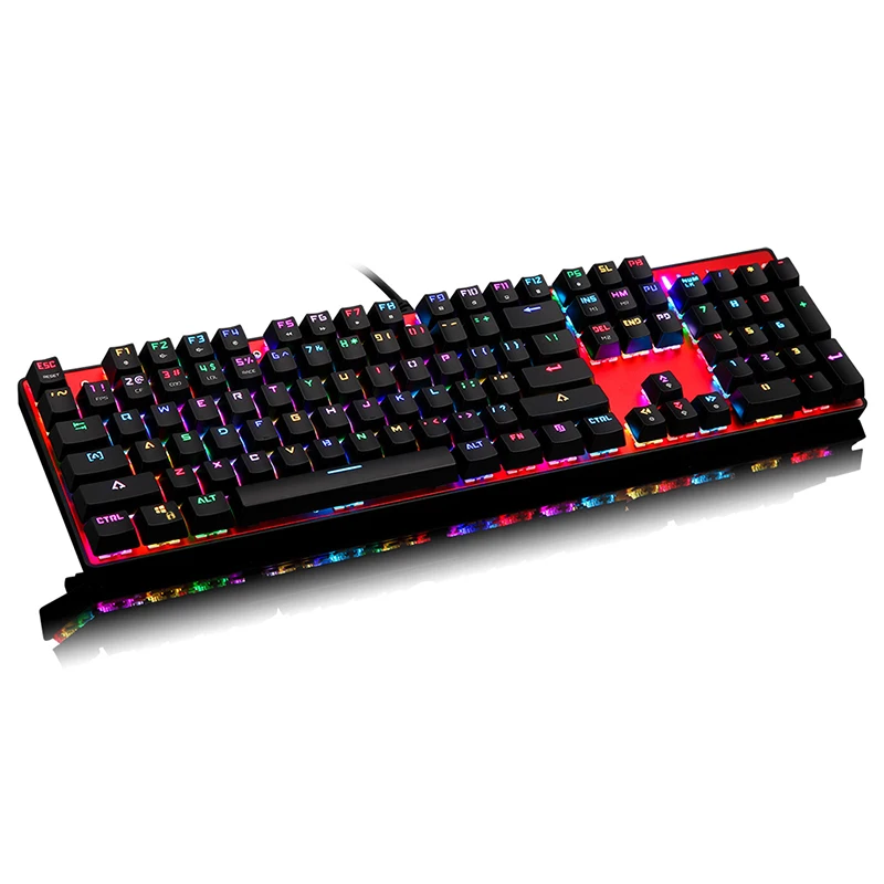 Motospeed CK104 wired usb professional mechanical gaming keyboard