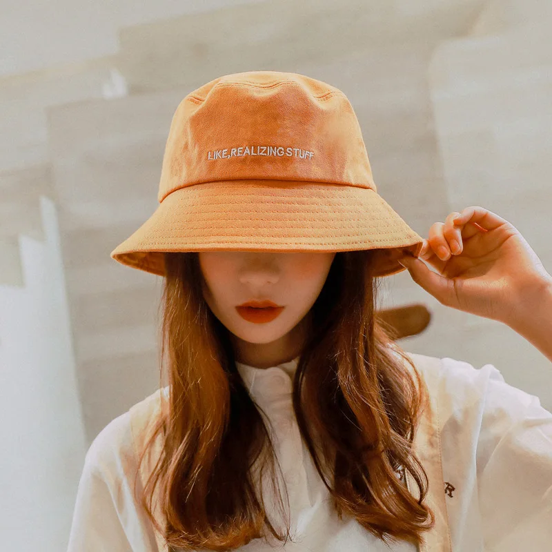 Custom EmbroideryTravel Hiking Hunting Fishing Outdoor Cap Unisex Bucket Caps