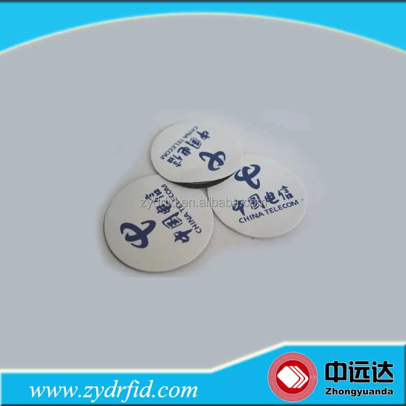 Rfid наклейки рулона rfid наклейки/ntag213 чип nfc стикер/обычай печать iso14443a 13.56 мГц rfid наклейки Тег