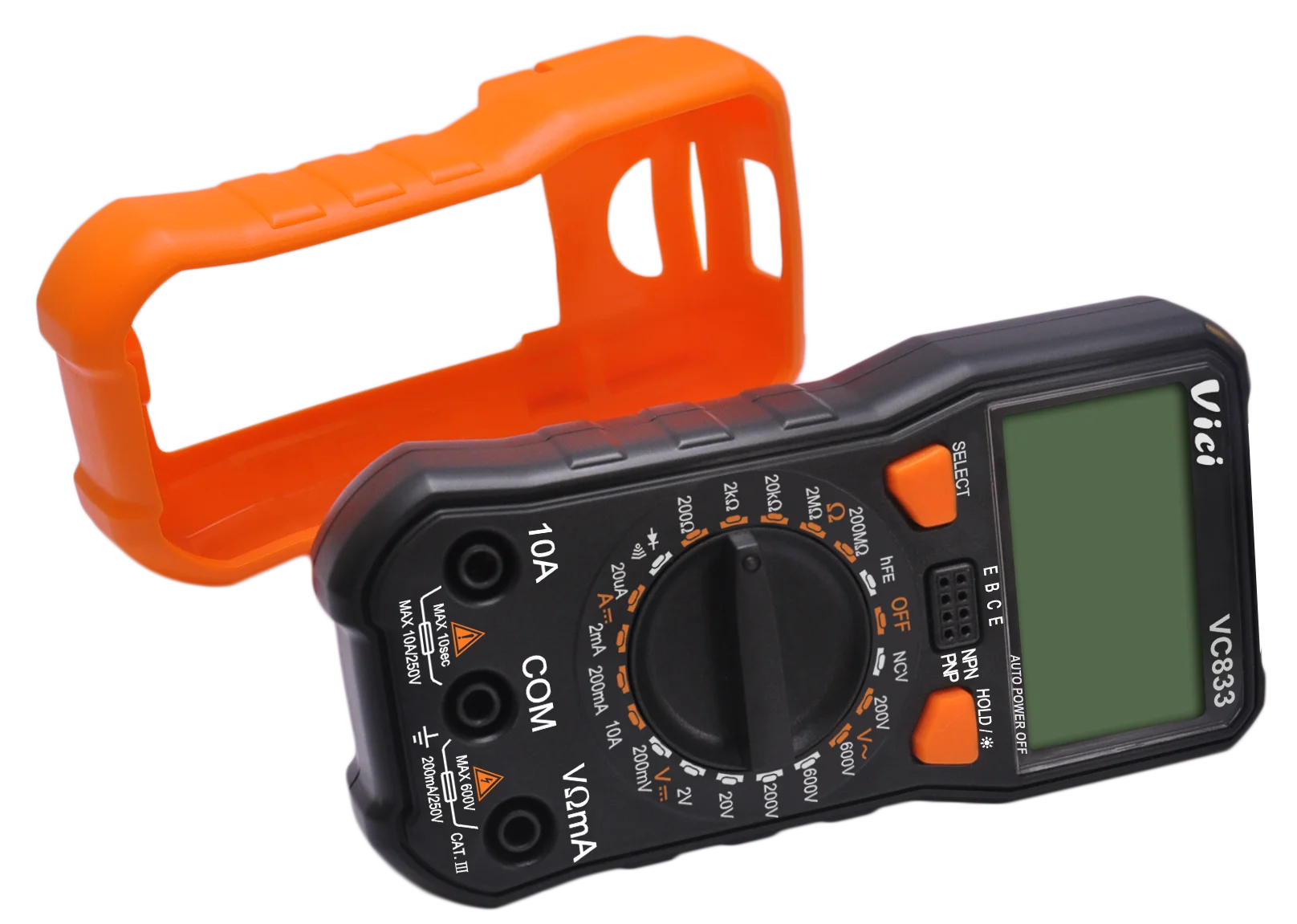 VC833 Wholesale Best Quality Electrician Meters Multimeter Digital True RMS