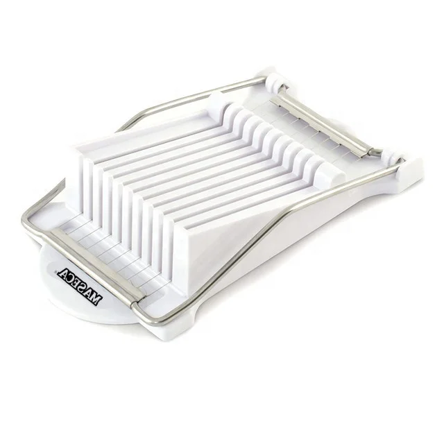 CC-6378 Promotional Imprinted Logo Custom Luncheon Meat Stainless Steel Wires Cuts 9 Spam Slicer