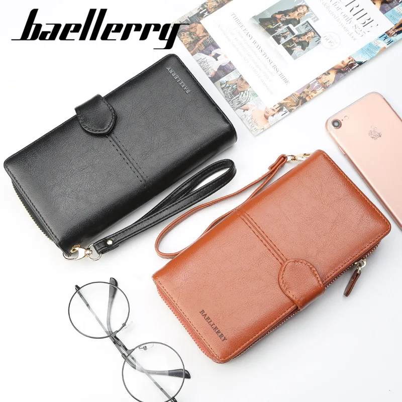 China Manufacture Wholesale Forever New Colors Frosted Leather Hand Purse For Woman Button Wallet