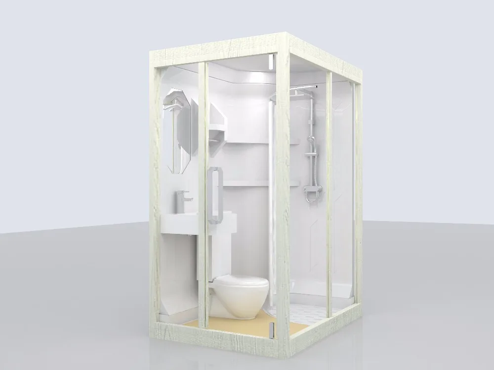 AST prefab caravan modular bathroom toilet unit shower POD