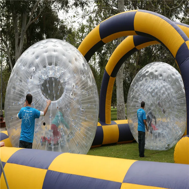 Go Kart Track Race Track Gokart Inflatable Zorb Ball Go Karts Racing Race Car Track for Sale