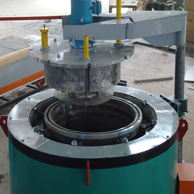 Energey-saving pit type annealing furnace for metal parts normalizing/quenching/annealing