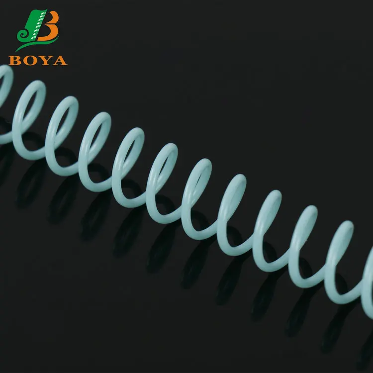 Высококачественная пластиковая спиральная пружинная переплетная катушка/пластиковое Переплетное кольцо/ПВХ переплетная проволока