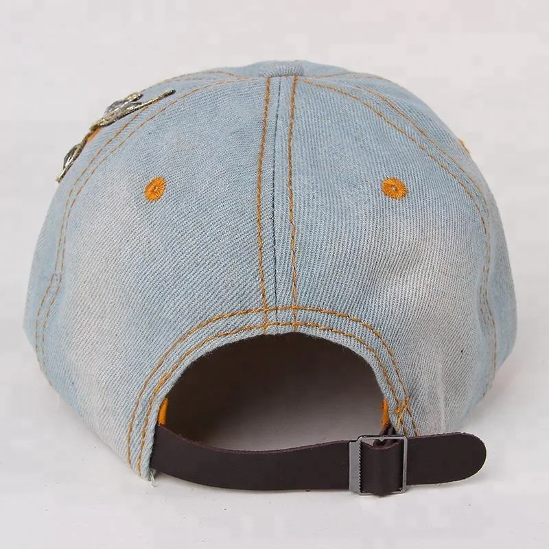 Embroidered Vine Baseball Cap Paste Rhinestone Manufacturer from China Sport daily and Sun Hat 6-panel Hat Plain Adjustable